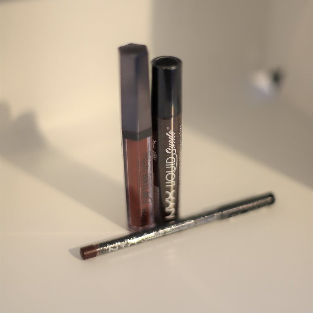 NYX Red lipstick Lot! liquid Suede, Slip Tease etc